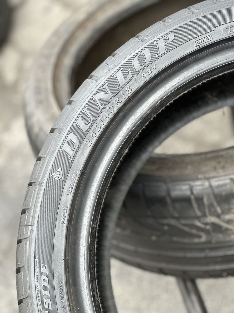 Топова шина‼️Dunlop SpSport 01  93Y 245/40 r18 2023рік
