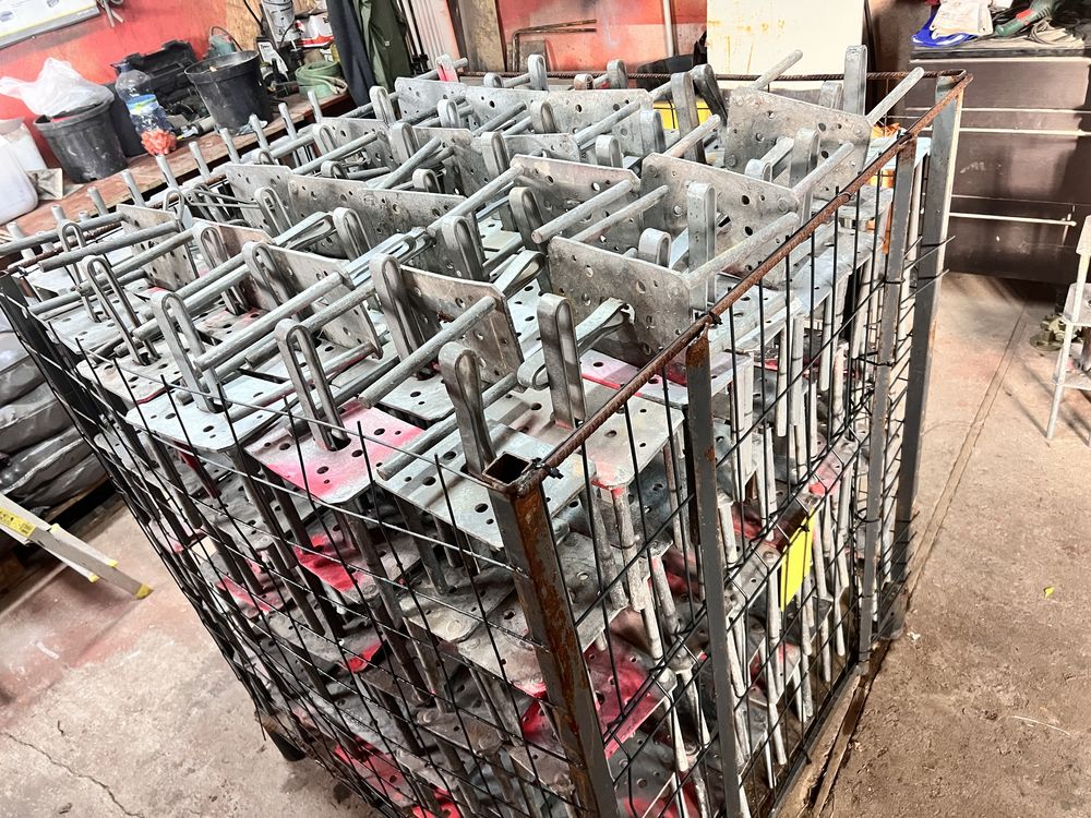Głowica krzyżowa Hunnebeck, korona, koszyk, szalunki strop Promocja !