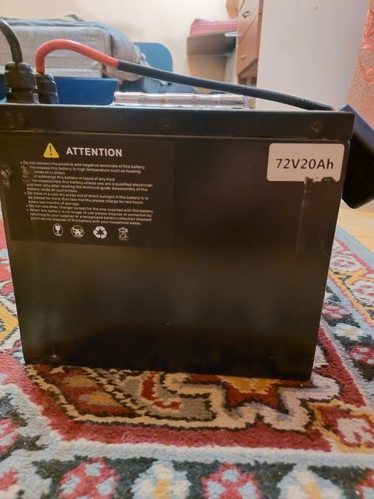 Аккумулятор li-ion 72v 20ah