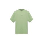 Футболка Acne Studios Logo cotton jersey T-shirt Green