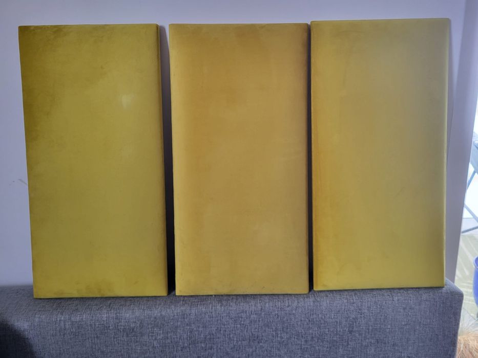 3 panele ścienne tapicerowane Stegu