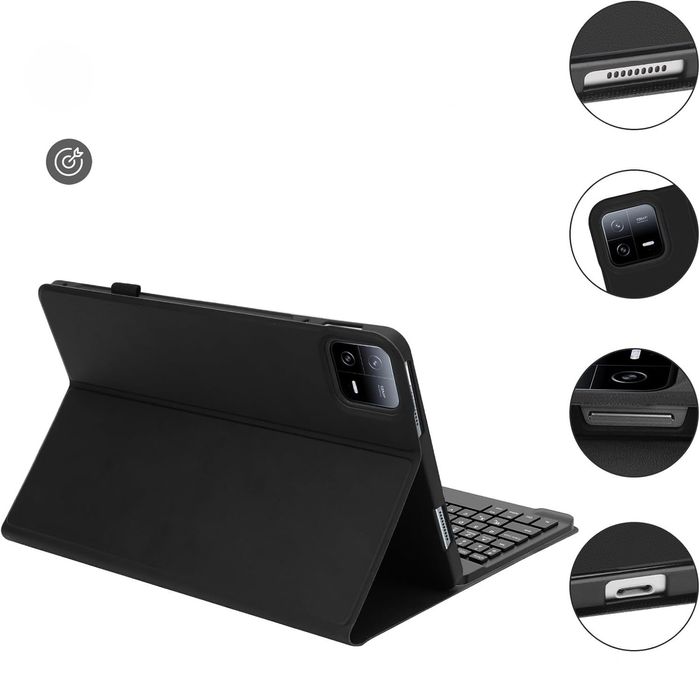 Etui z Klawiaturą Bluetooth do Xiaomi Pad 6/6 Pro 2023, 11" AZERTY