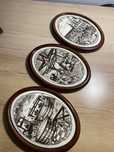 Antyczne panele ceramiczne H&R Johnson - Anglia ok. 1900