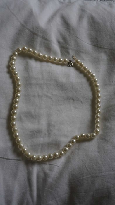 Naszyjnik perły - sztuczne