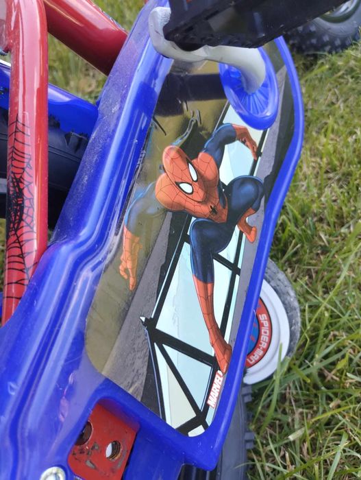 Rower Spiderman 14 cali