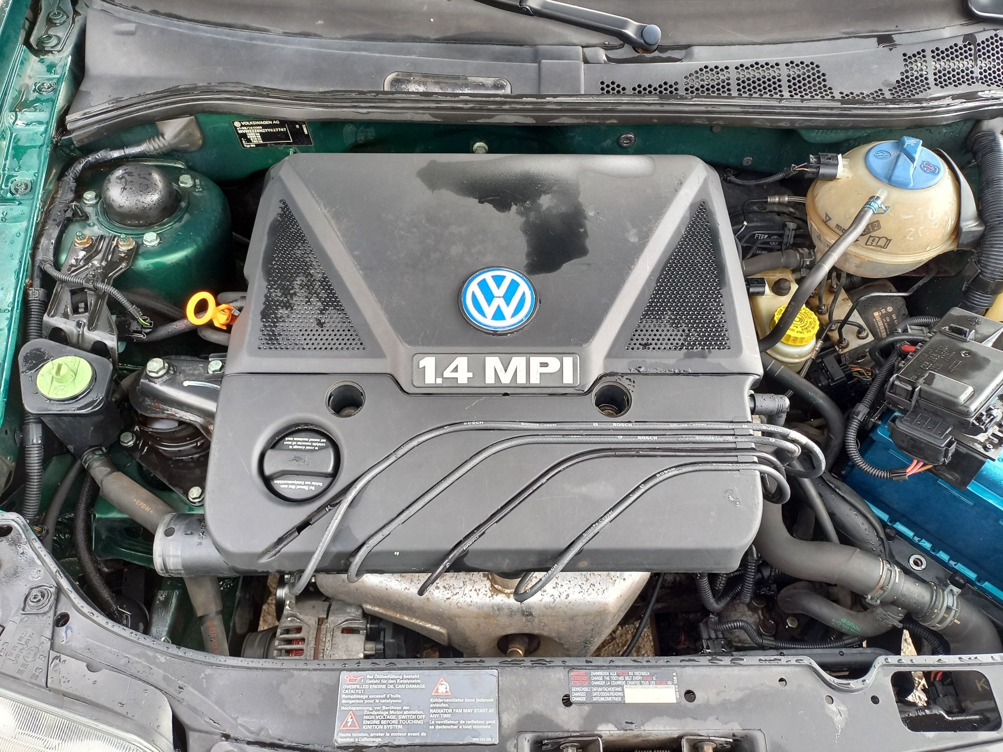 Разборка Volkswagen POLO 1,4MPI