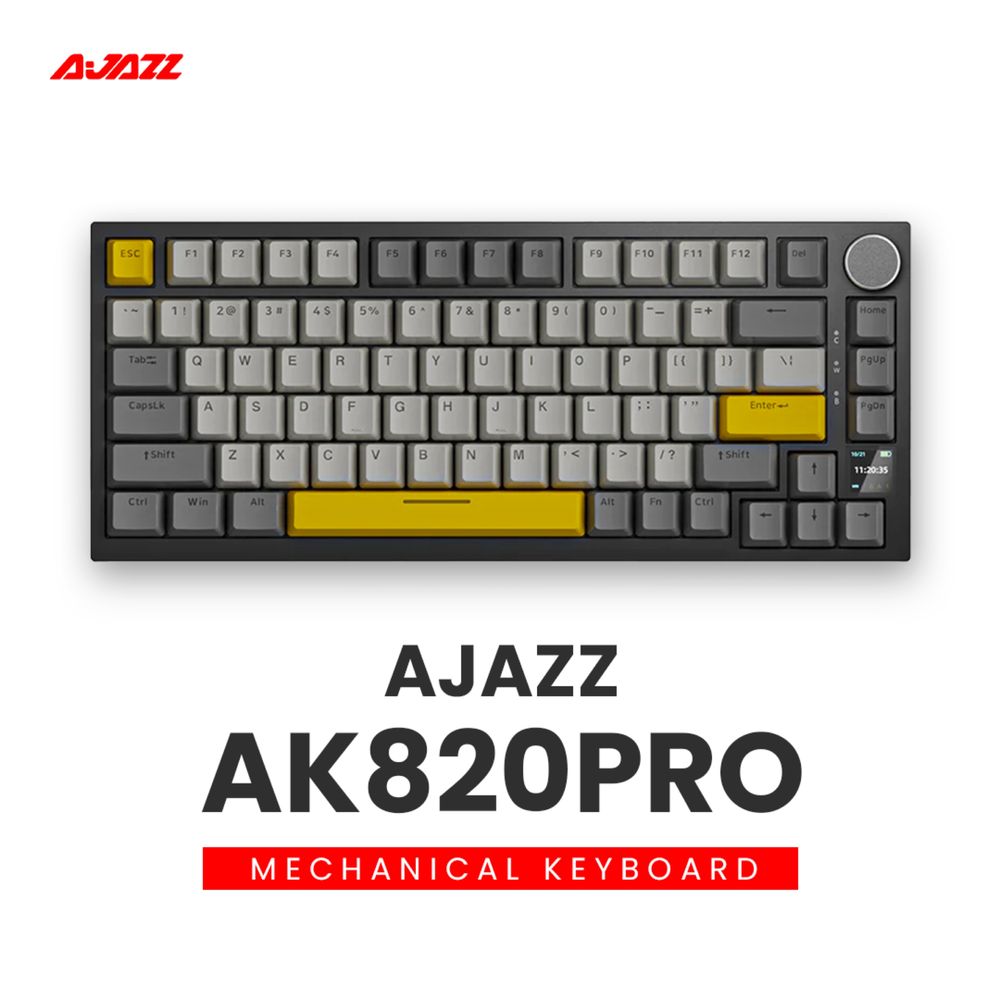 Гарантія‼️ Ajazz Ak820 / Ak820max Ak680max Ak820pro магнітна механічна