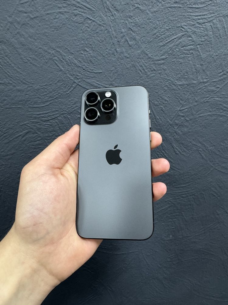 iPhone 15 Pro Max 256gb Black Titanium Neverlock з Гарантією!