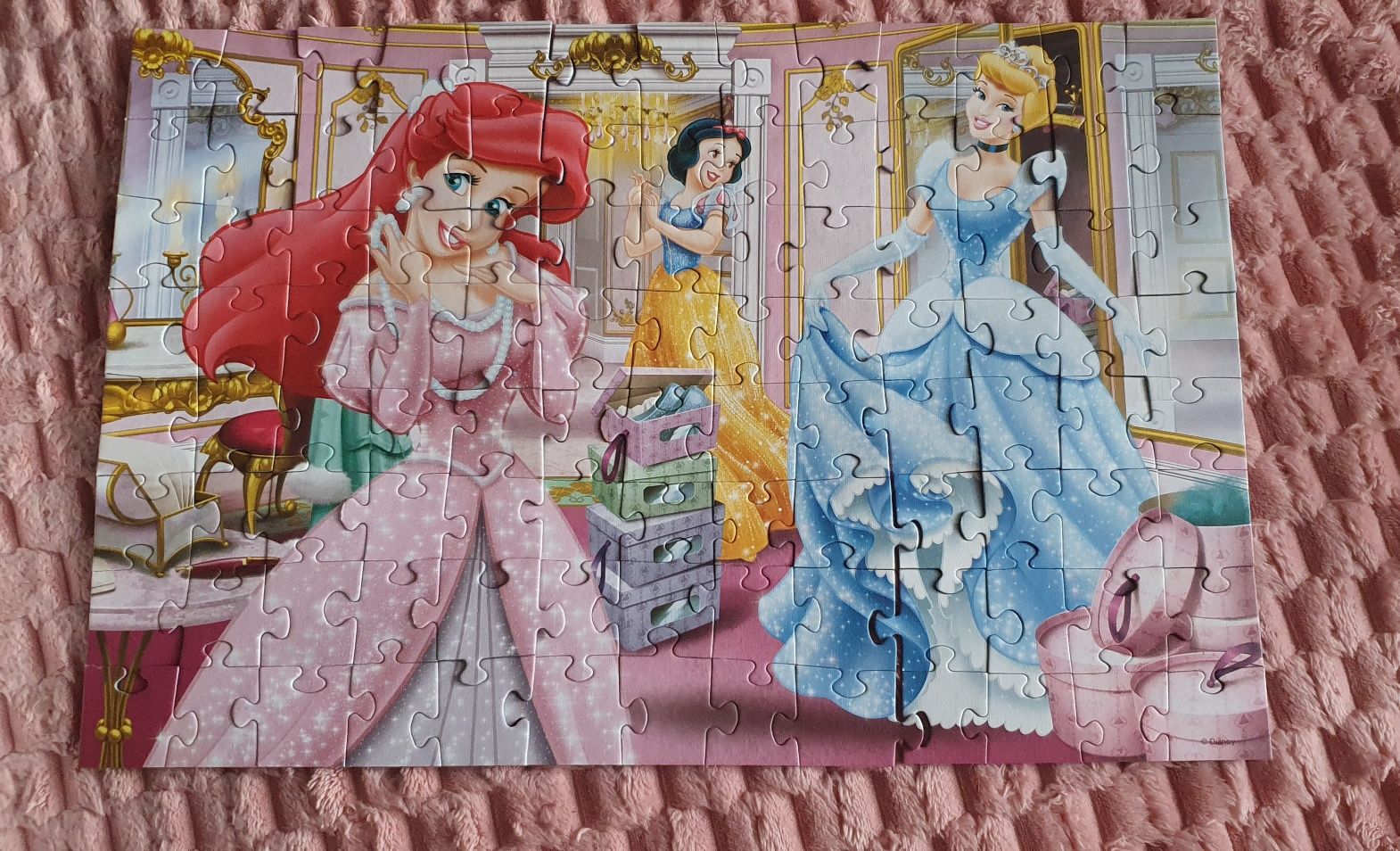 Puzzle Disney Princess, Puzzle 100 elementów, Puzzle księżniczki