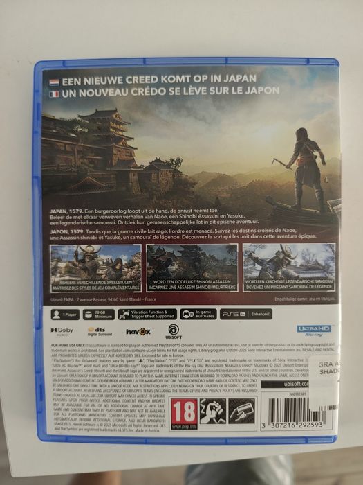 assassin's creed shadows ps5 pl