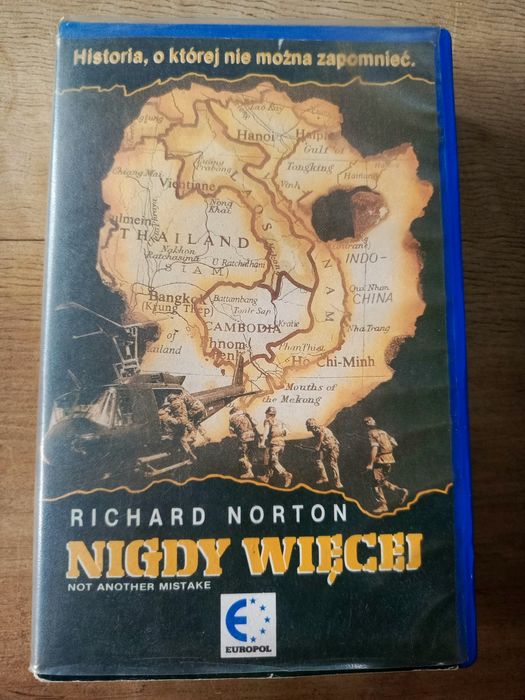 Unikat! Nigdy Więcej Richard Norton kaseta VHS video