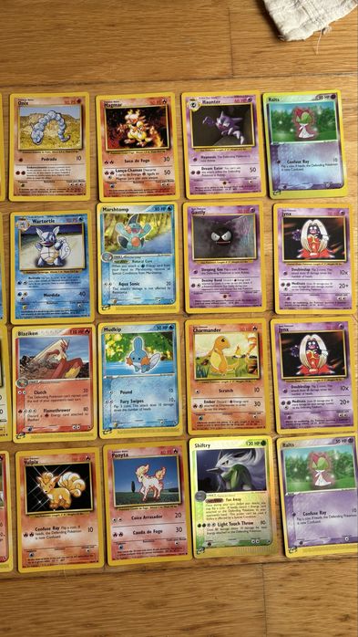 Lote Cartas Pokemon Base Set/ E series
