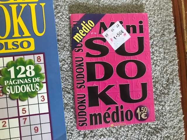 SUDOKU albuns dificuldade medio Edigrama