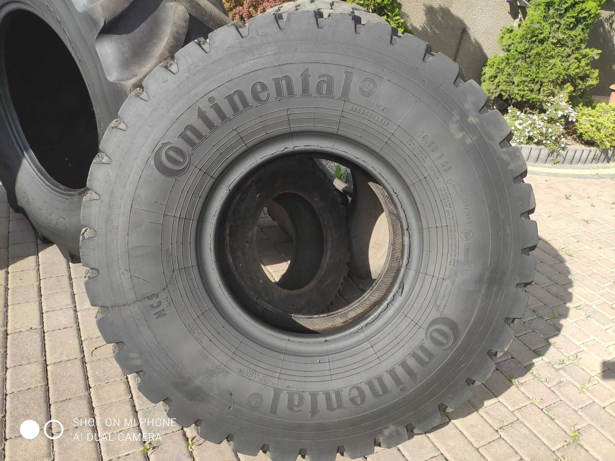 Opona Opony 14,00R20 CONTINENTAL 22PR HCS M+S dźwig 166G