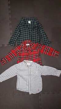 3 koszle dla chłopca 86/92 H&M Reserved Zara