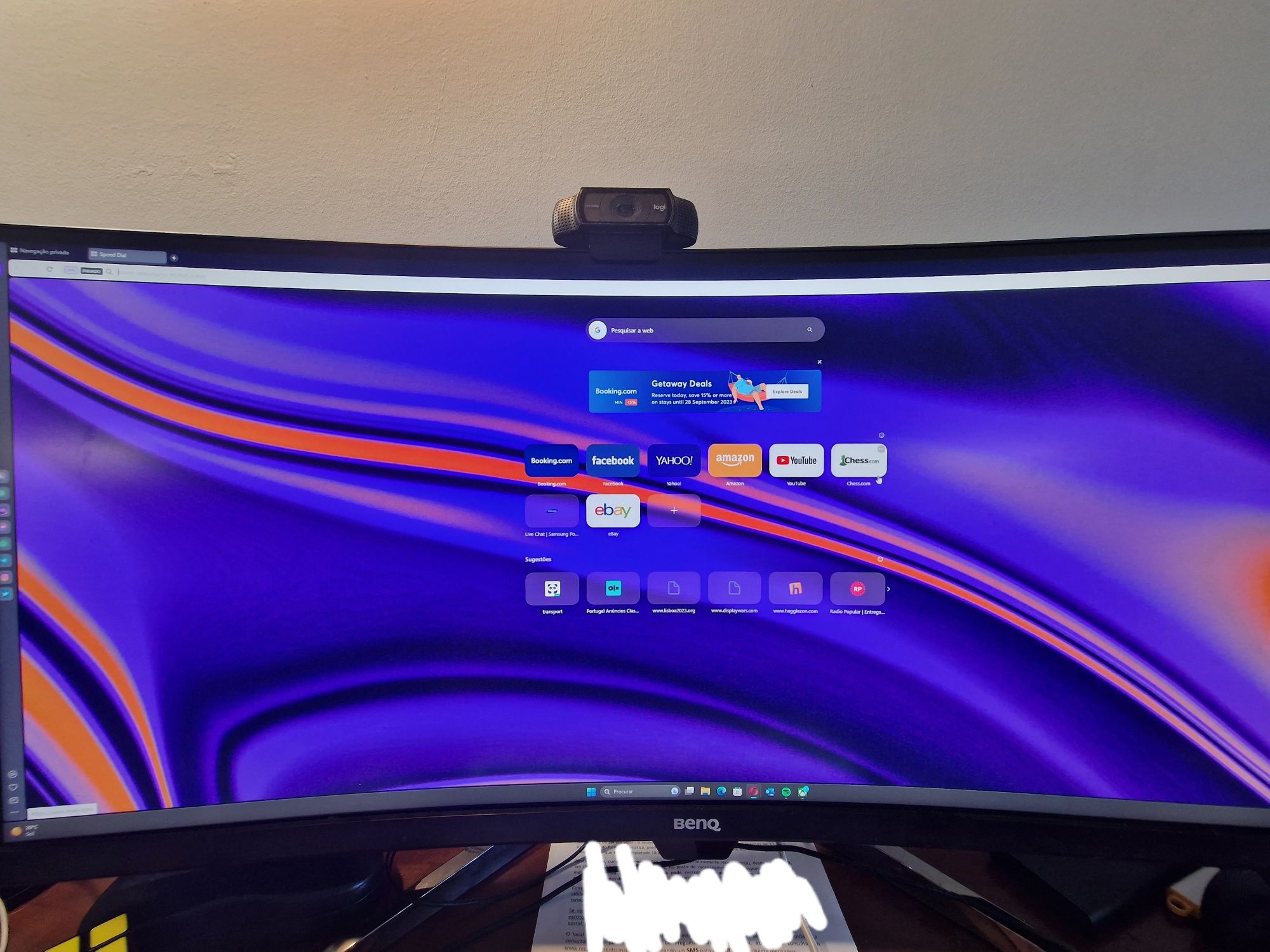 Monitor BENQ EX3501R 3440p/100hz / ULTRAWIDE