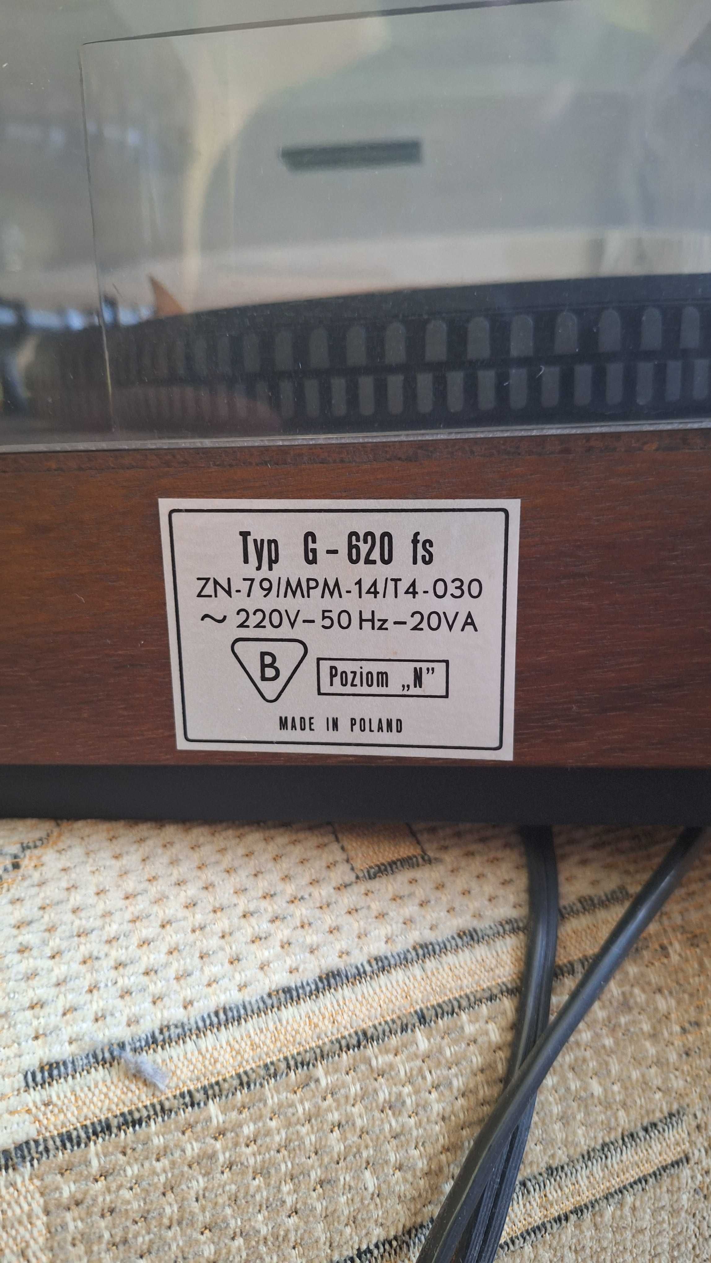 Gramofon Unitra Fryderyk G-620