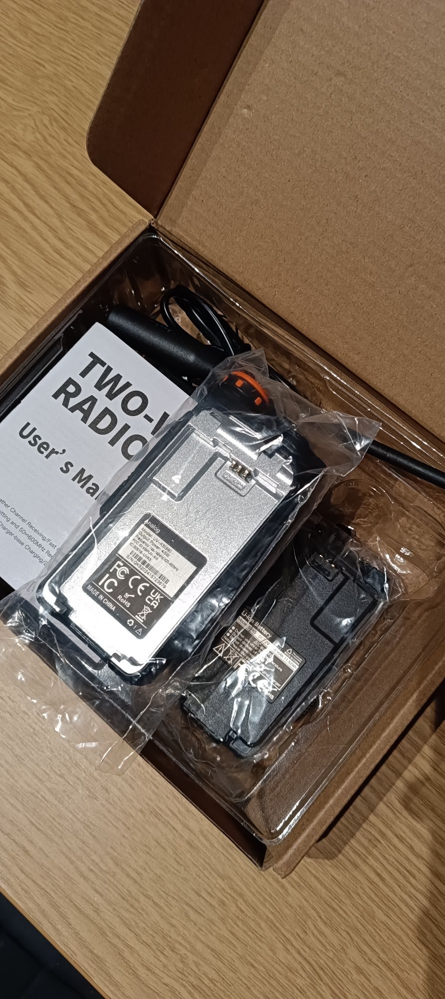 Nowe Radio Radiotelefon Oryginał Quansheng UV - K5 99 Wgrany Egzumer