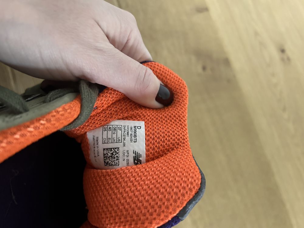 Sneakersy New Balance x Teddy Santis 990V3 made in america