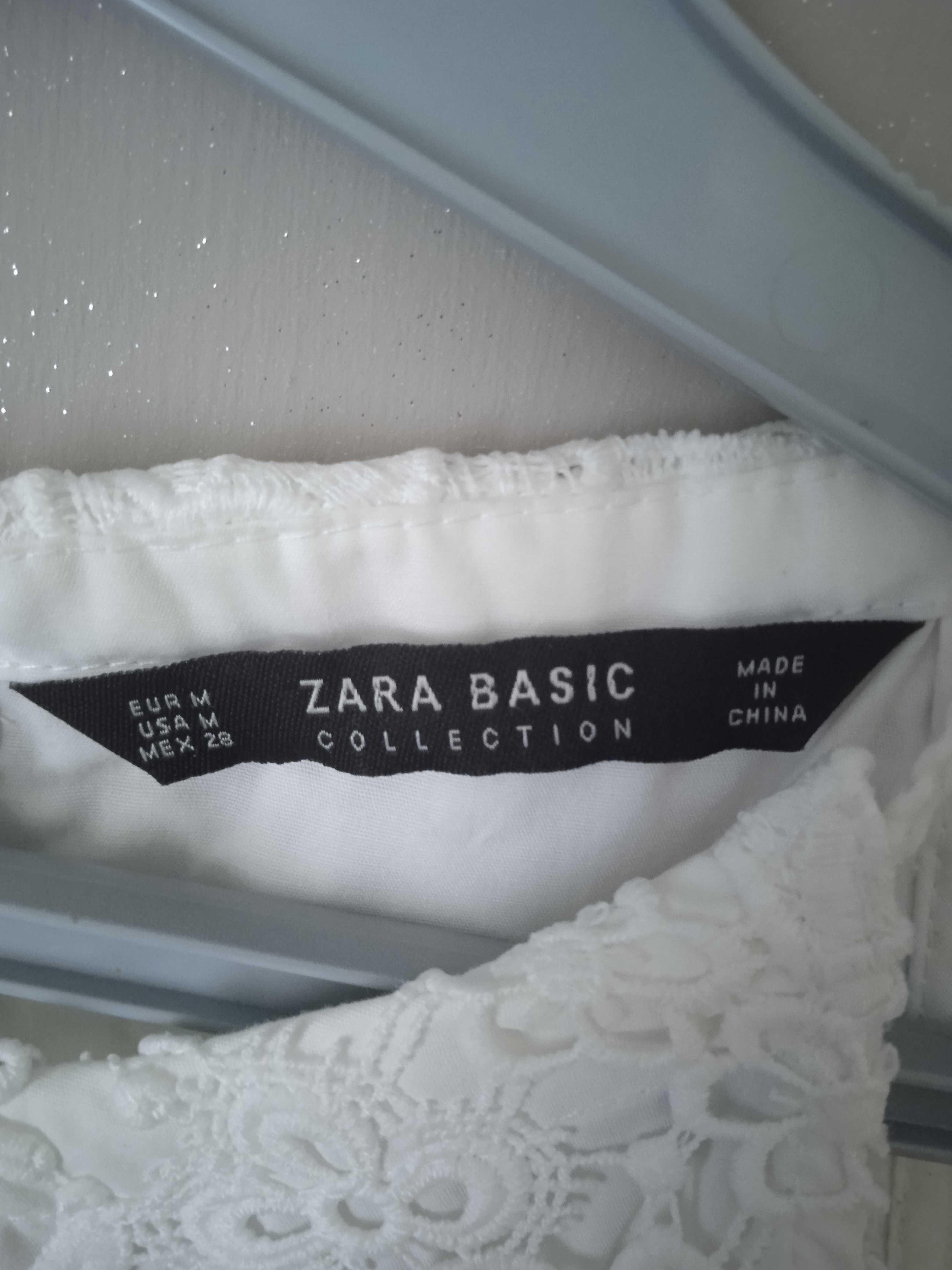 Sukienka koronkowa Zara Basic