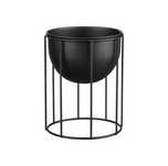 Livarno home metalowa osłona na doniczkę z podstawką kwietnik 18x13,8