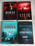 4x Mieczysław Gorzka Ostatni świt + Krwawnica + Burza + Lilie