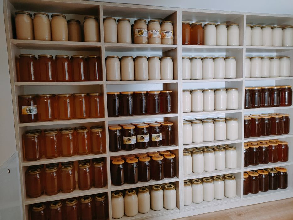 Miód z własnej pasieki Rzepakowy,Wielokwiatowy, Akacjowy, Lipowy 2025r