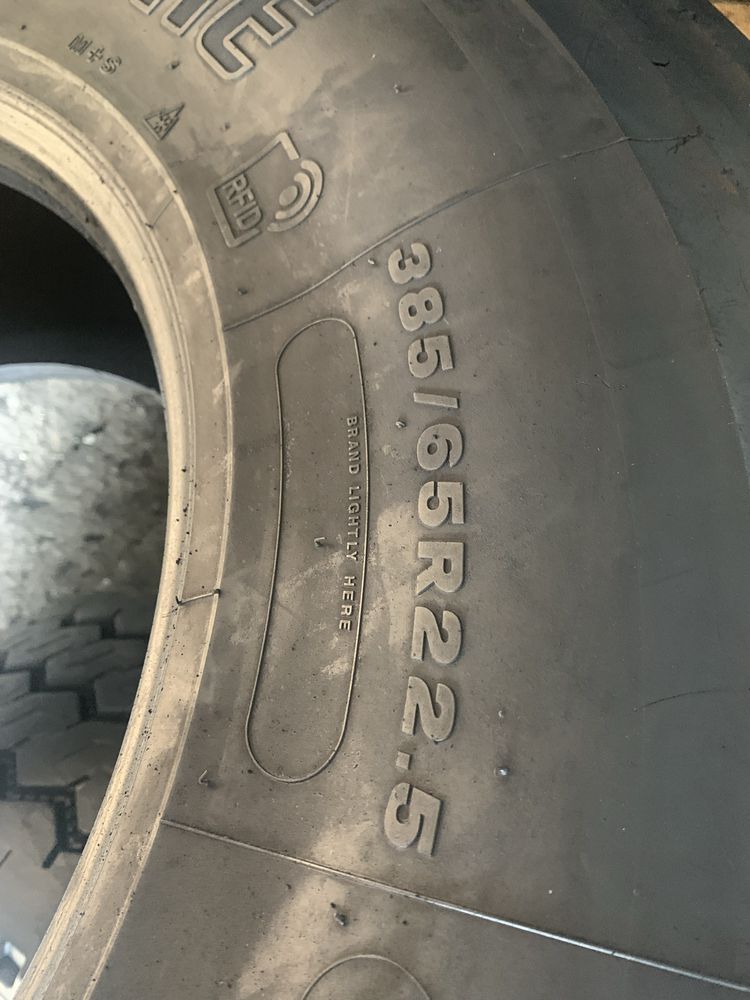 шина вантажна б/в 385/65R22,5 Bridgestone Duravis R Trailer  (1 шт.)