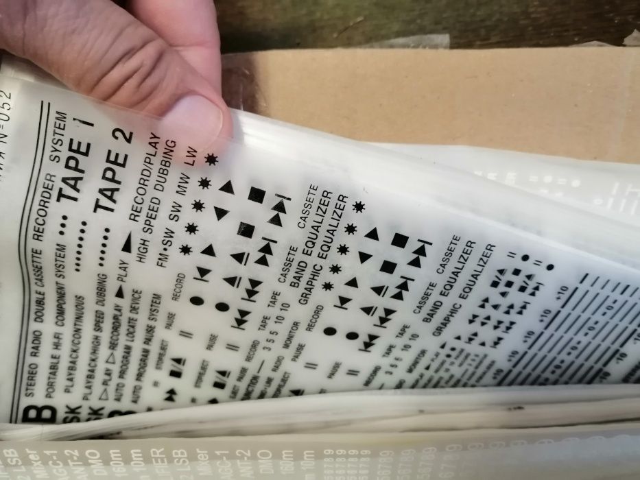 Декаль переводка на основе сухого клея letraset