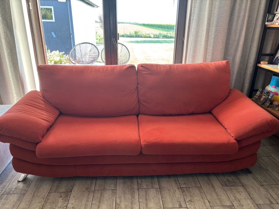 Używana sofa i fotel firmy Wajnert