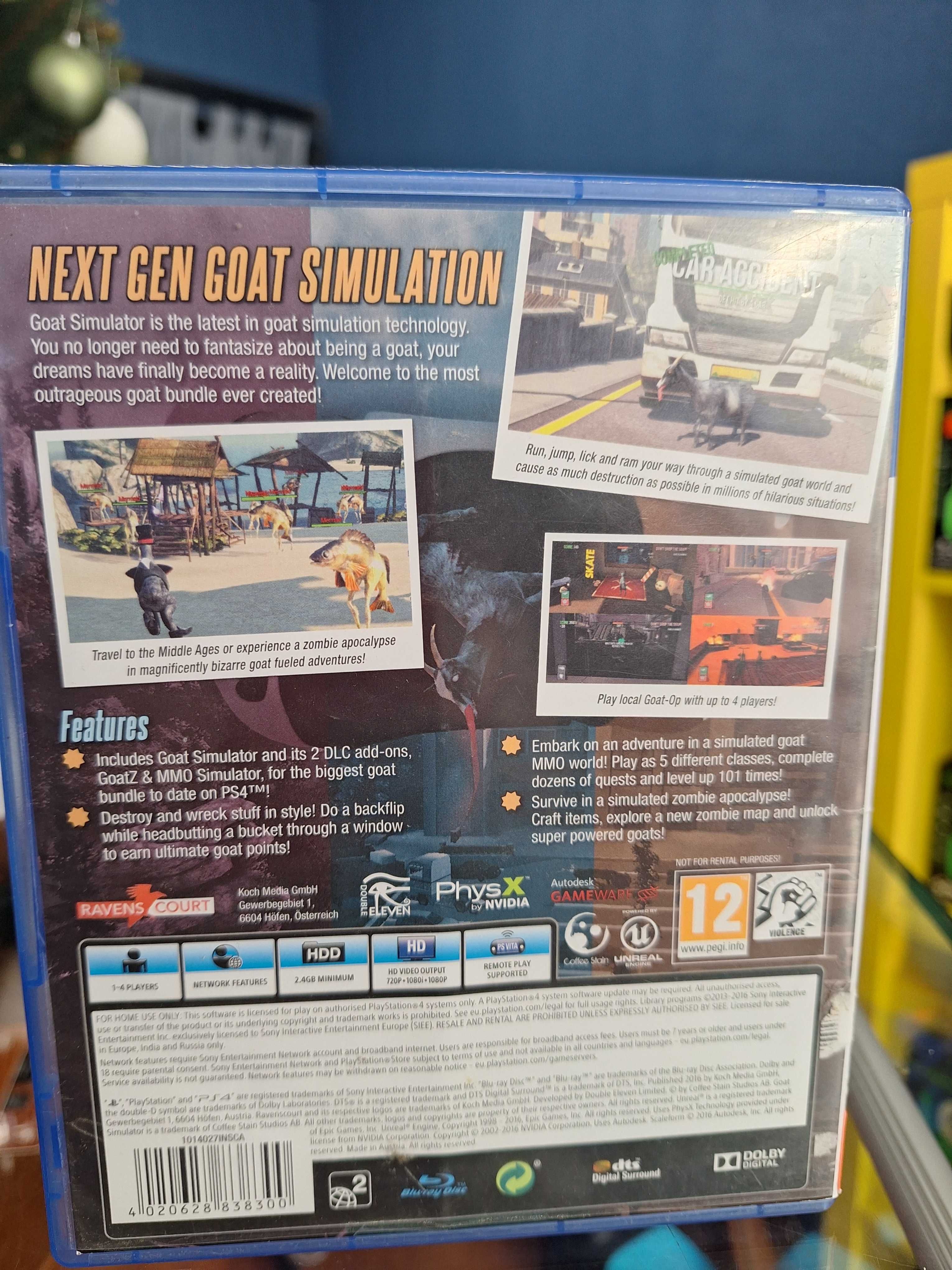 Goat Simulator The Bundle PS4, BDB, CentrumGrania