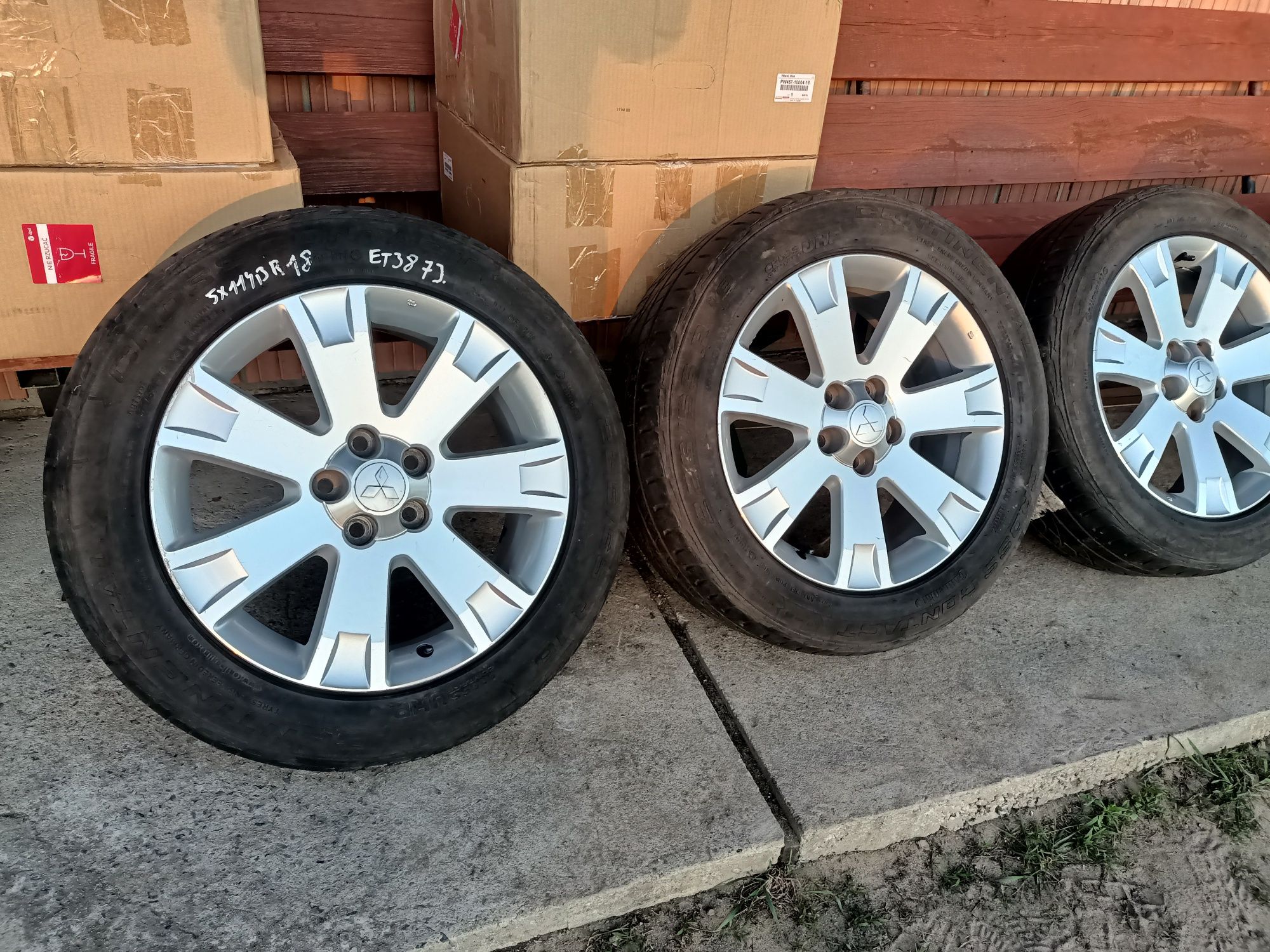 Felgi 5x114,3 R18 Mitsubishi
