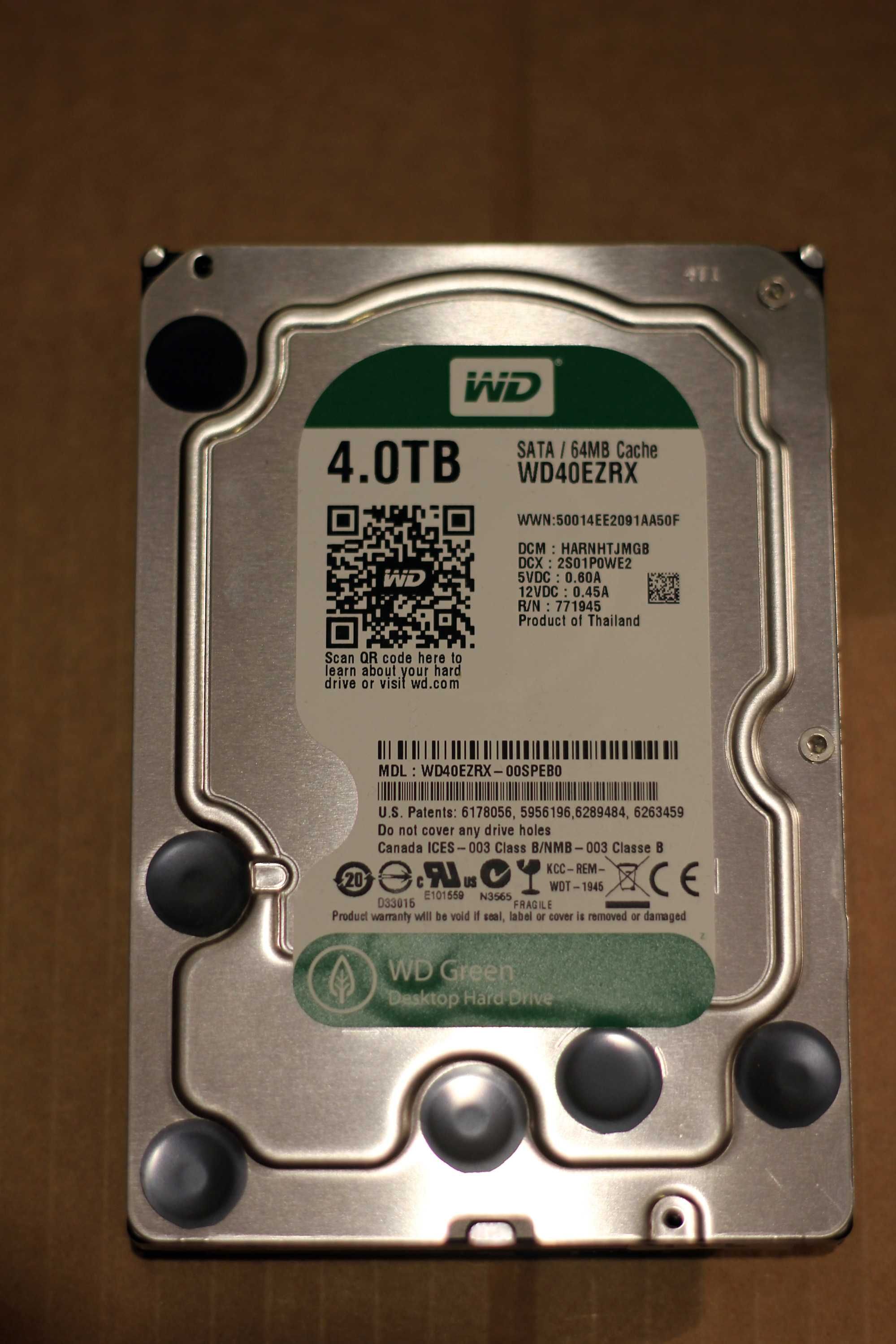 HDD Disco Rígido WD 4 TB - ideal NAS - CMR - Western Digital