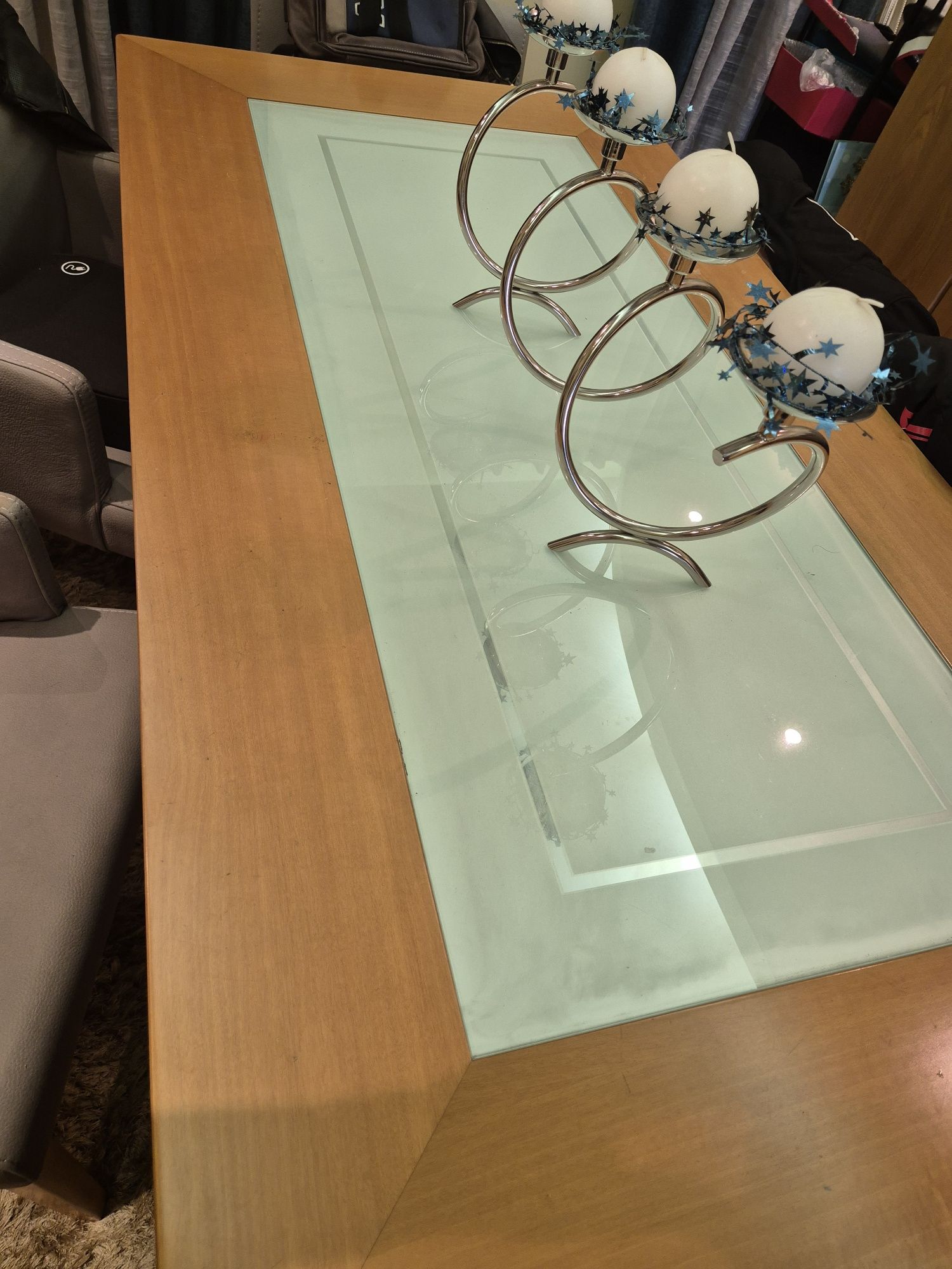 Mesa extensível para sala