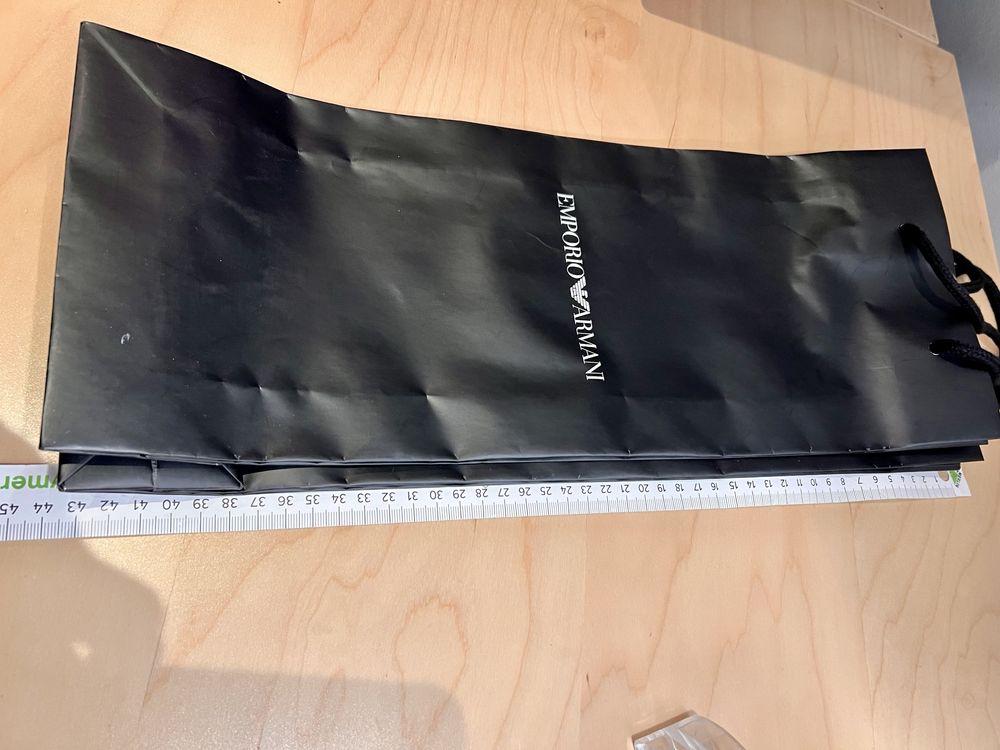 Sacos de papel Emporio Armani
