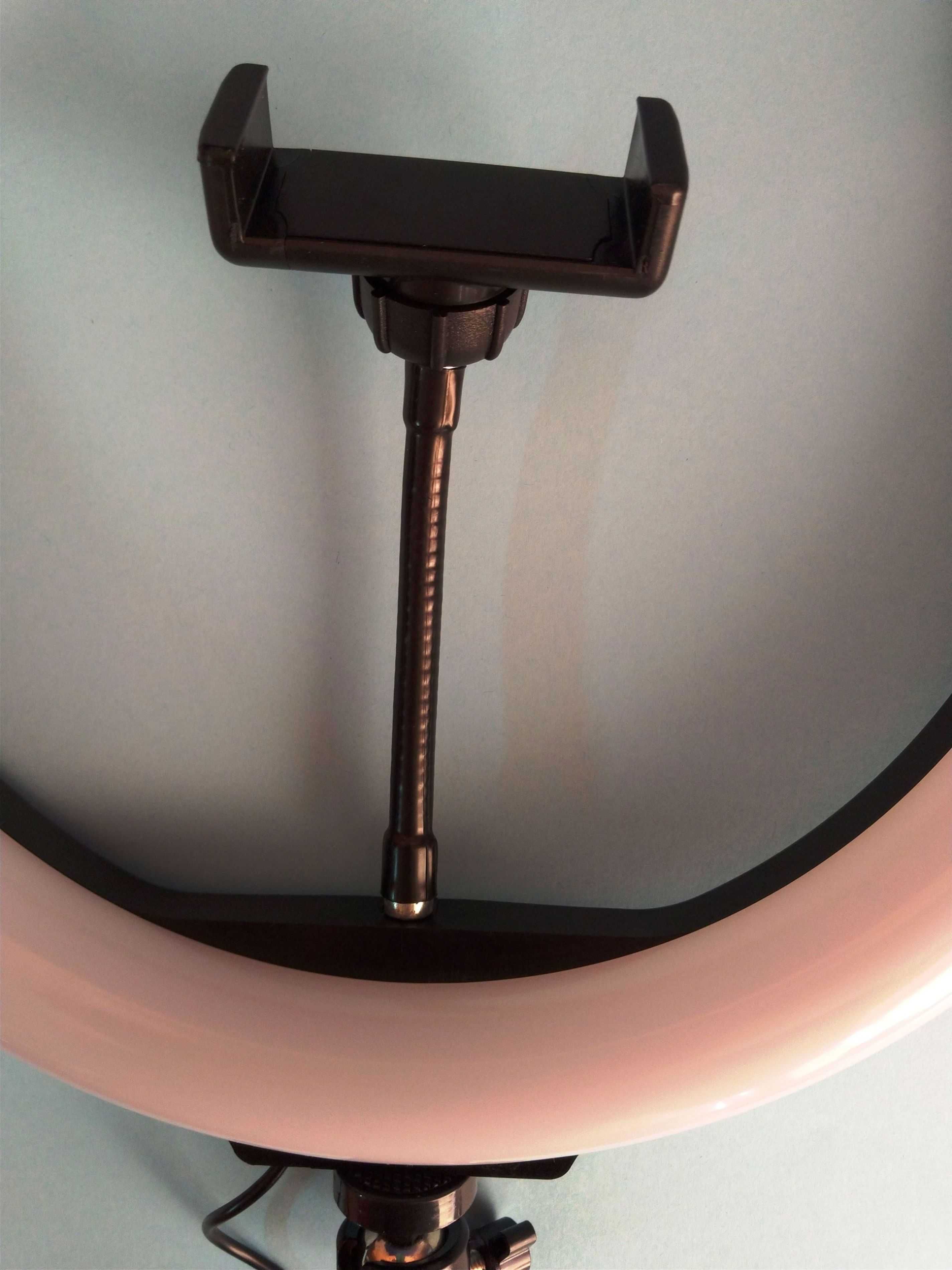 Кільцева лампа ЛЕД S33 USB для селфі 33см з пультом зі штативом 2,1m