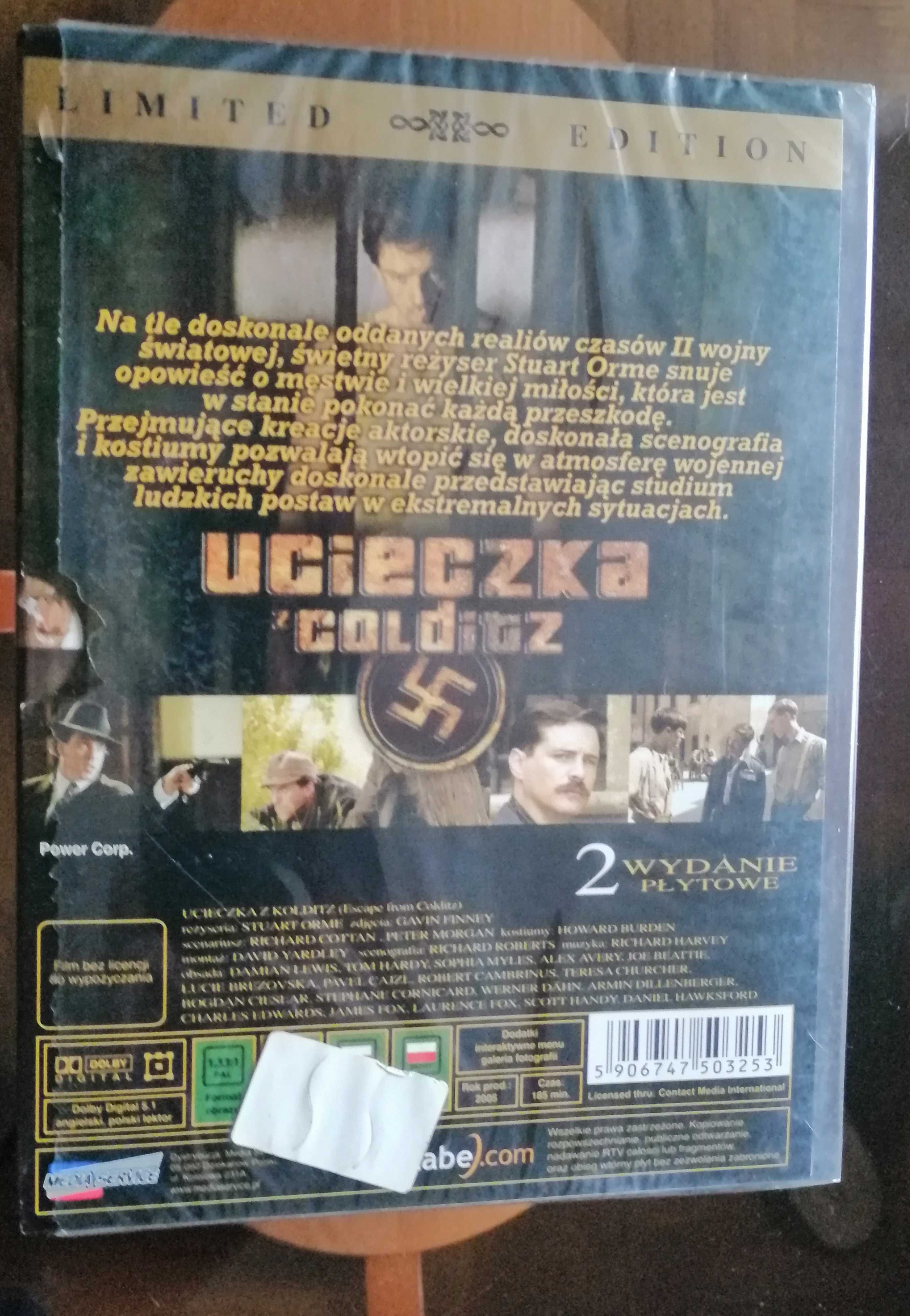 Ucieczka z Coldidz Luis Hardy Miles DVD -edycja 2 płytowa specjalna