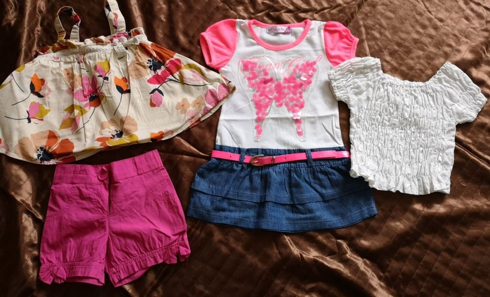 Zestaw dla dziewczynki 74 cm- 98 cm