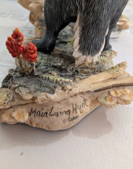 Borsuk figurka hand made Border Fine Arts 1988