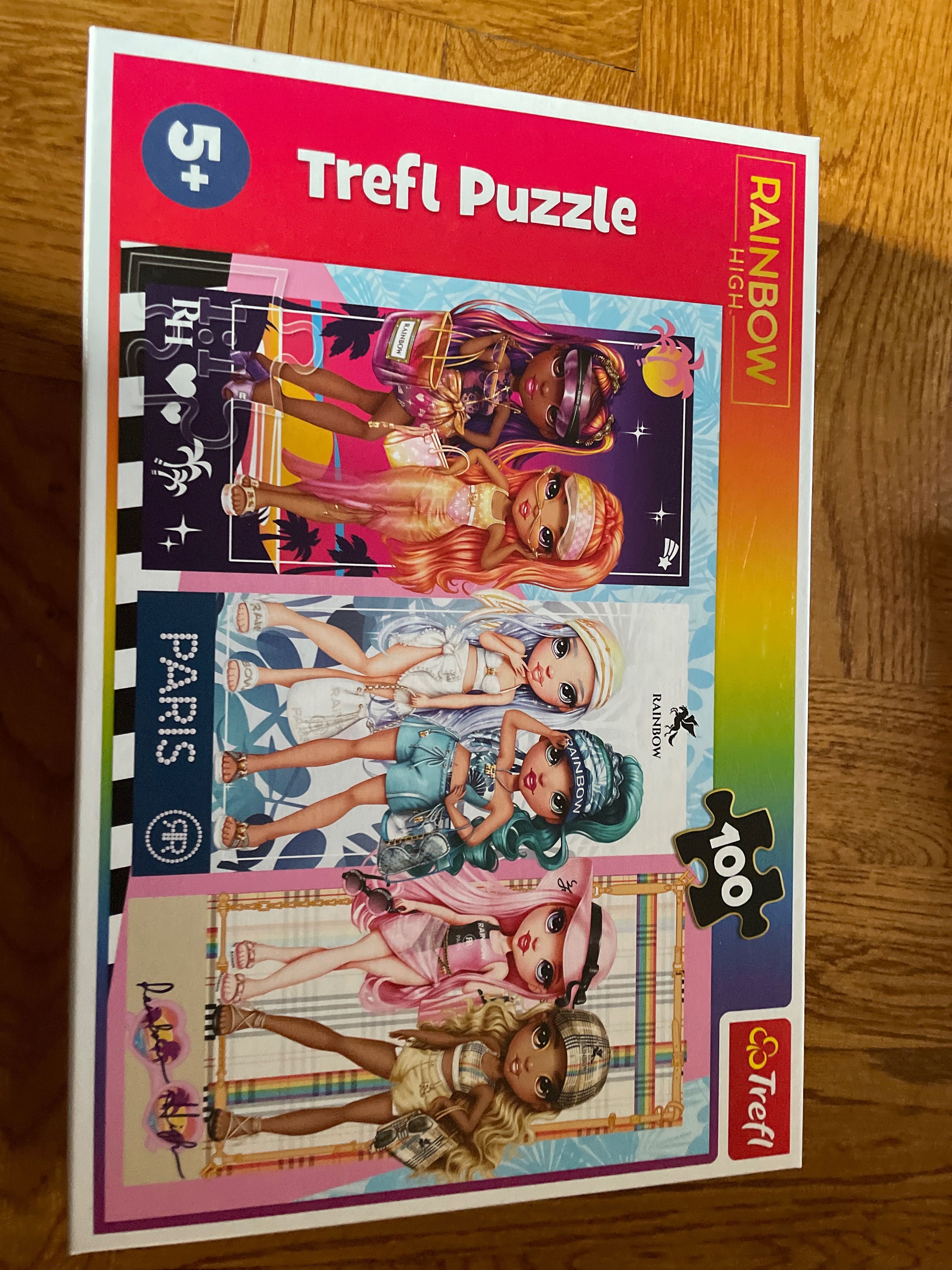 Puzzle dla dziewczynki 3 sztuki