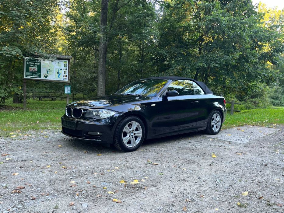 BMW E88 2.0D 118D zimowa cena  z oryginalnym przebiegiem STAN BDB+