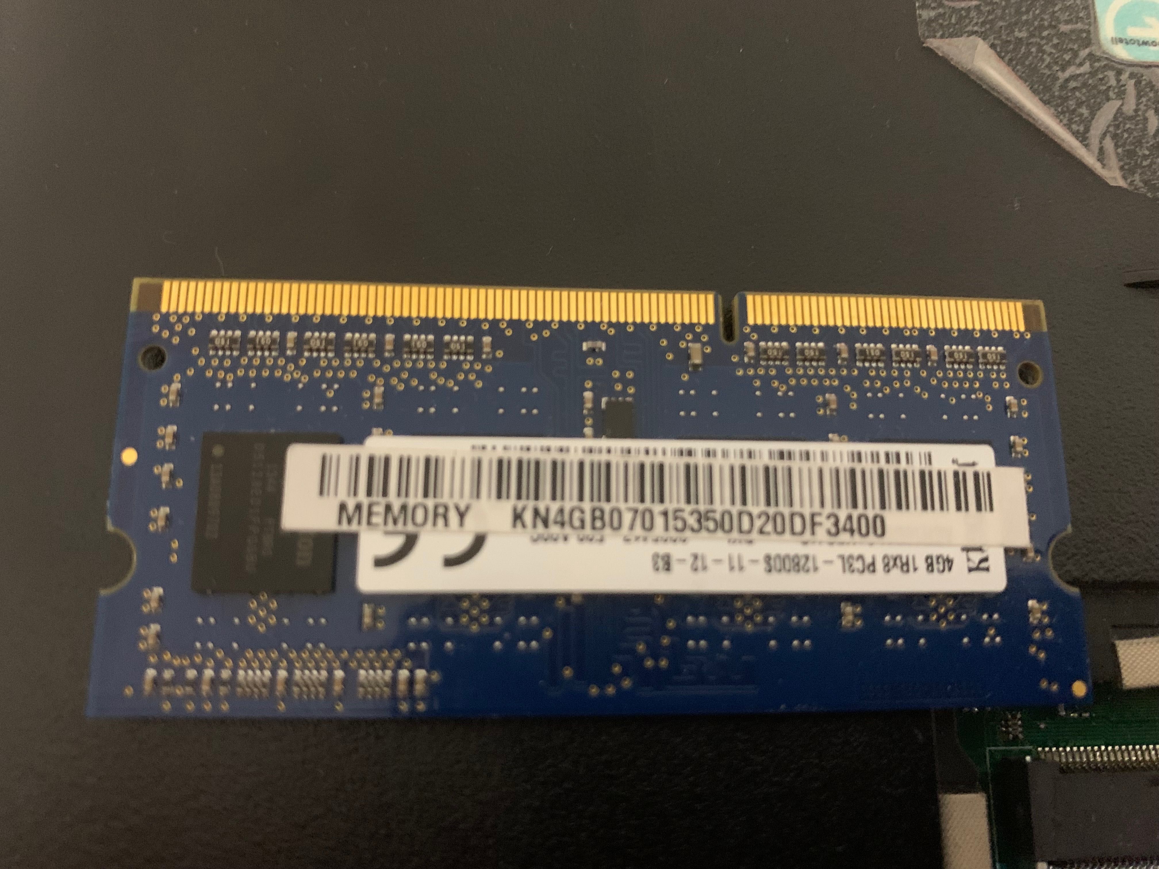 Оперативна памʼять 4GB Kingston SODIMM DDR3L-1600