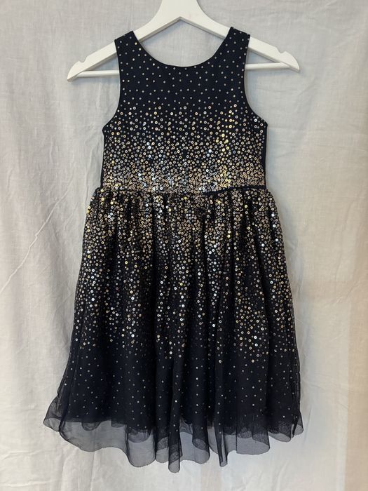 Sukienka H&M z cekinami, 128, piękna