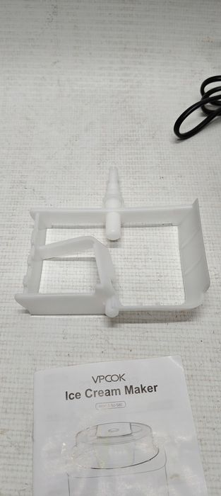 Maszyna Do Lodów Sorbetów Jogurtów Vpcok Direct SU-580 Stal