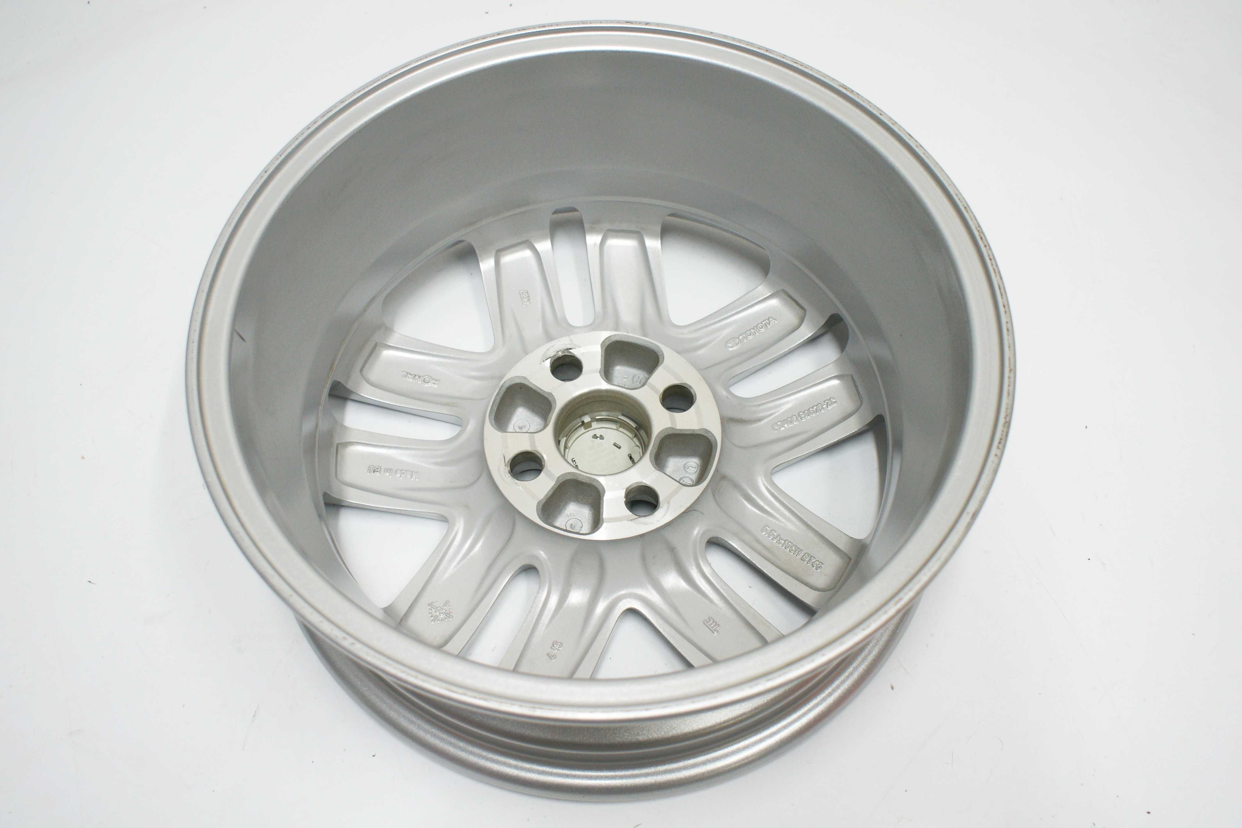 1x Felga aluminiowa OE TOYOTA YARIS 15x5.5J ET45 4x100 NOWA oryginał