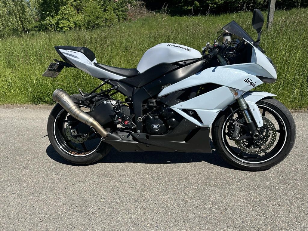 Kawasaki zx6r 2010 Bardzo dobry stan, dużo dodatków