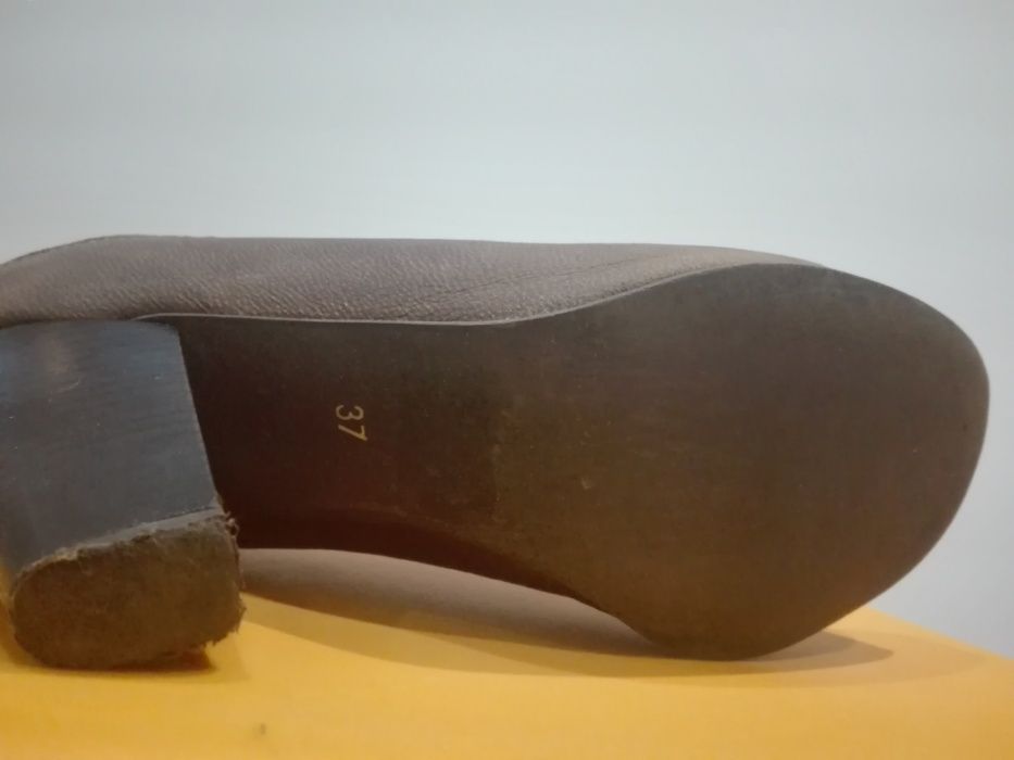 Buty damskie skórzane BOTKI