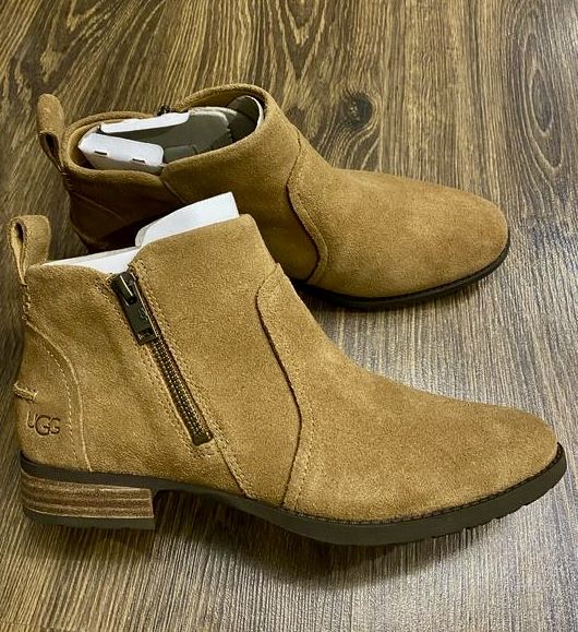 Ботинки казаки UGG , 38р. натуральна замша