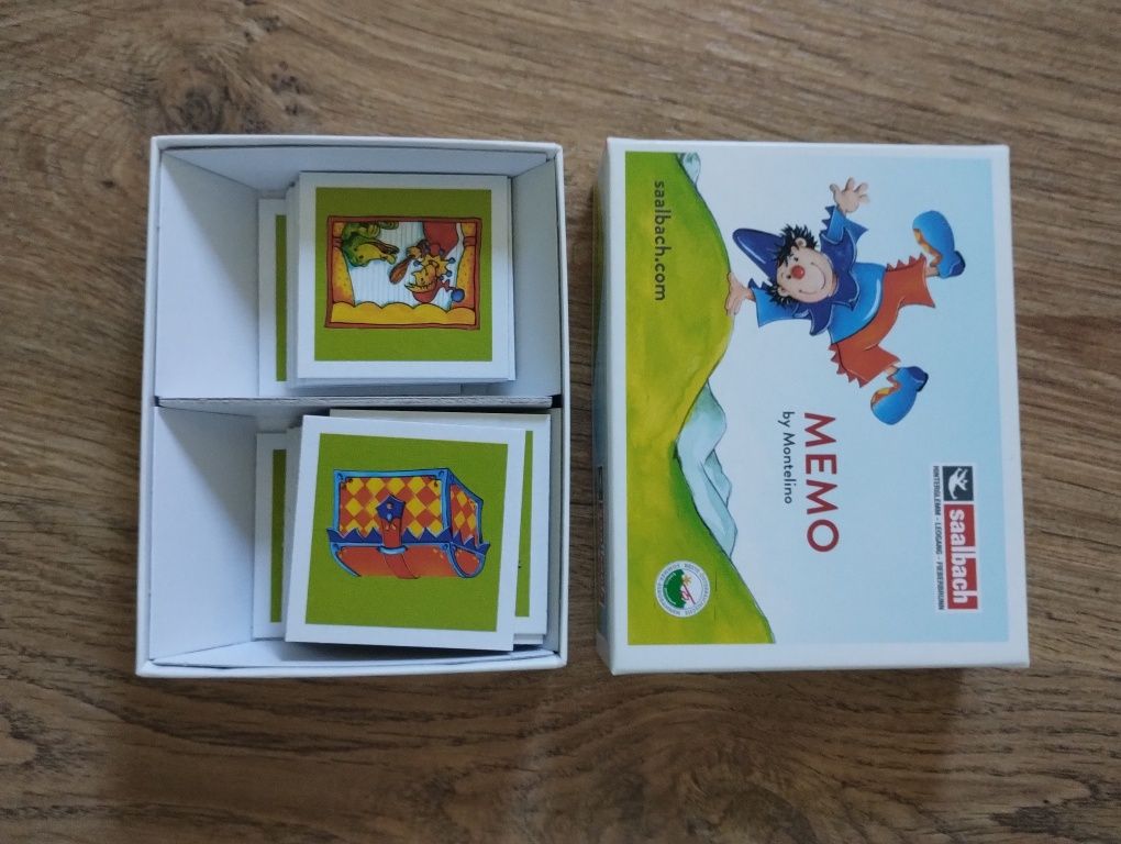 Zestaw gier takich jak domino kalambury i memory