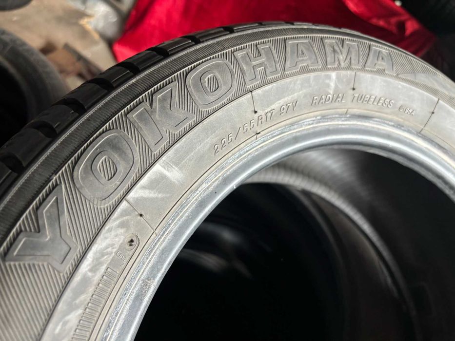 225-55-R17 YOKOHAMA GEOLANDAR 4штуки всесезон резины GERMANY 2023